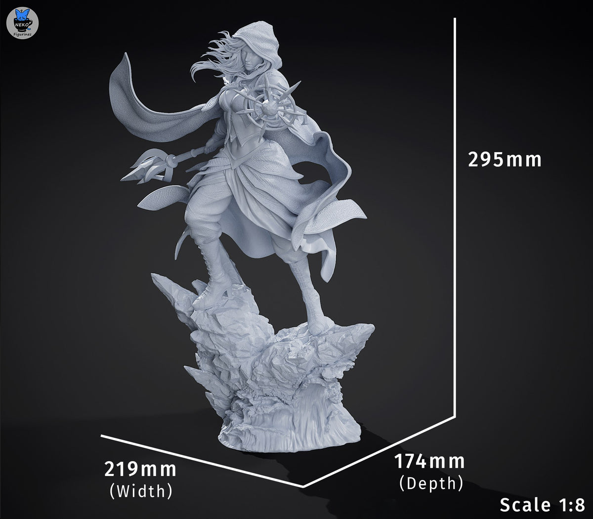 Jaina Proudmoore resin figure