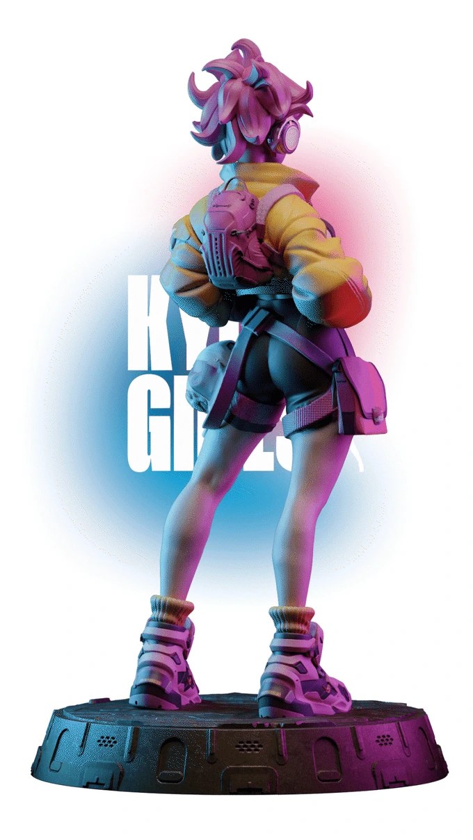 Kaylove resin figure