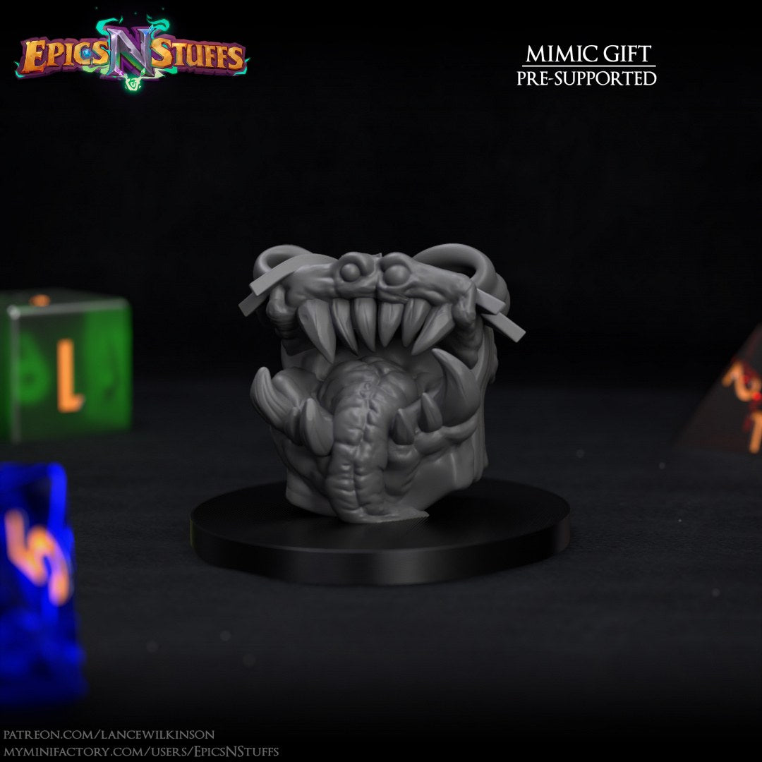 Mimic Gift resin figure