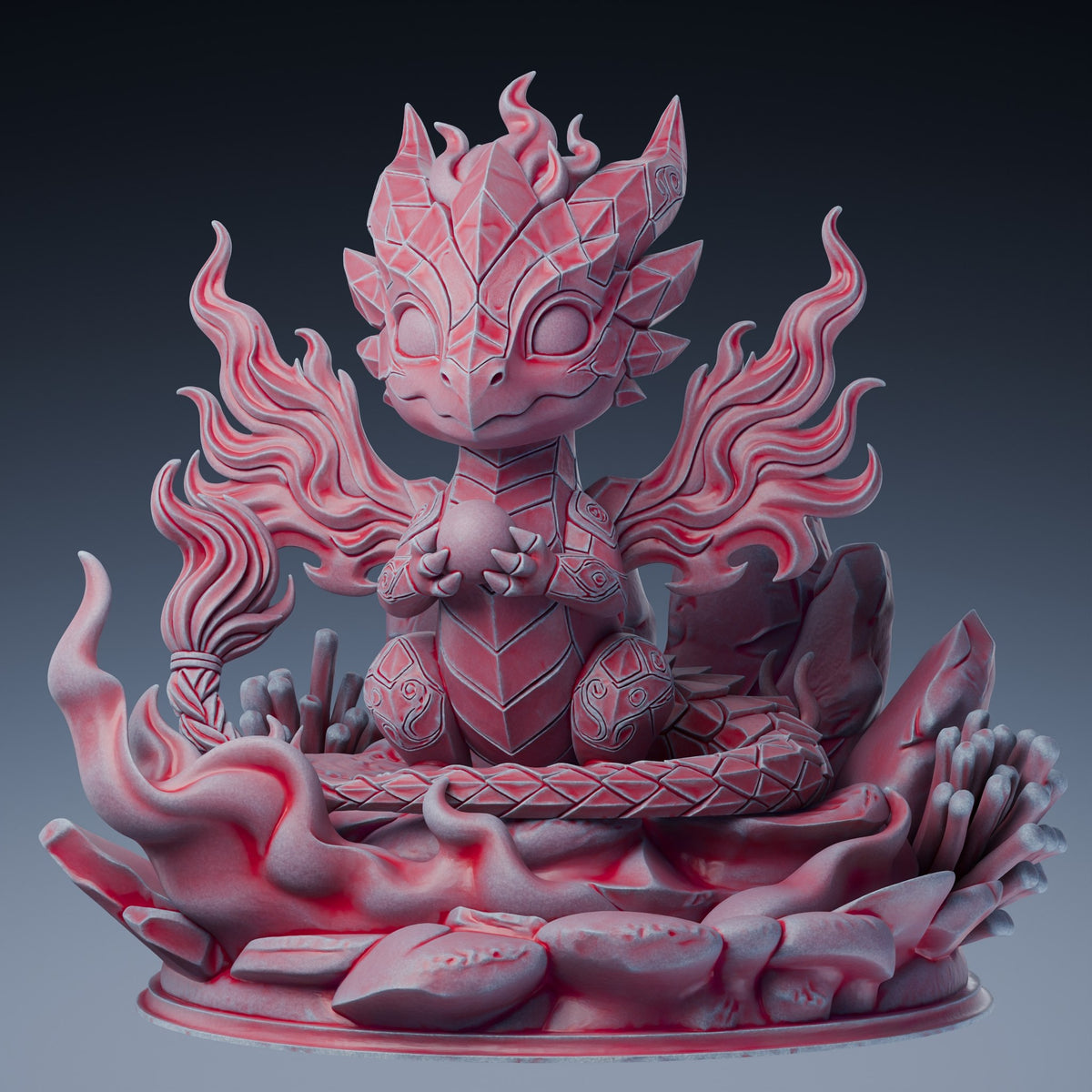 Sasha Familiar resin figure
