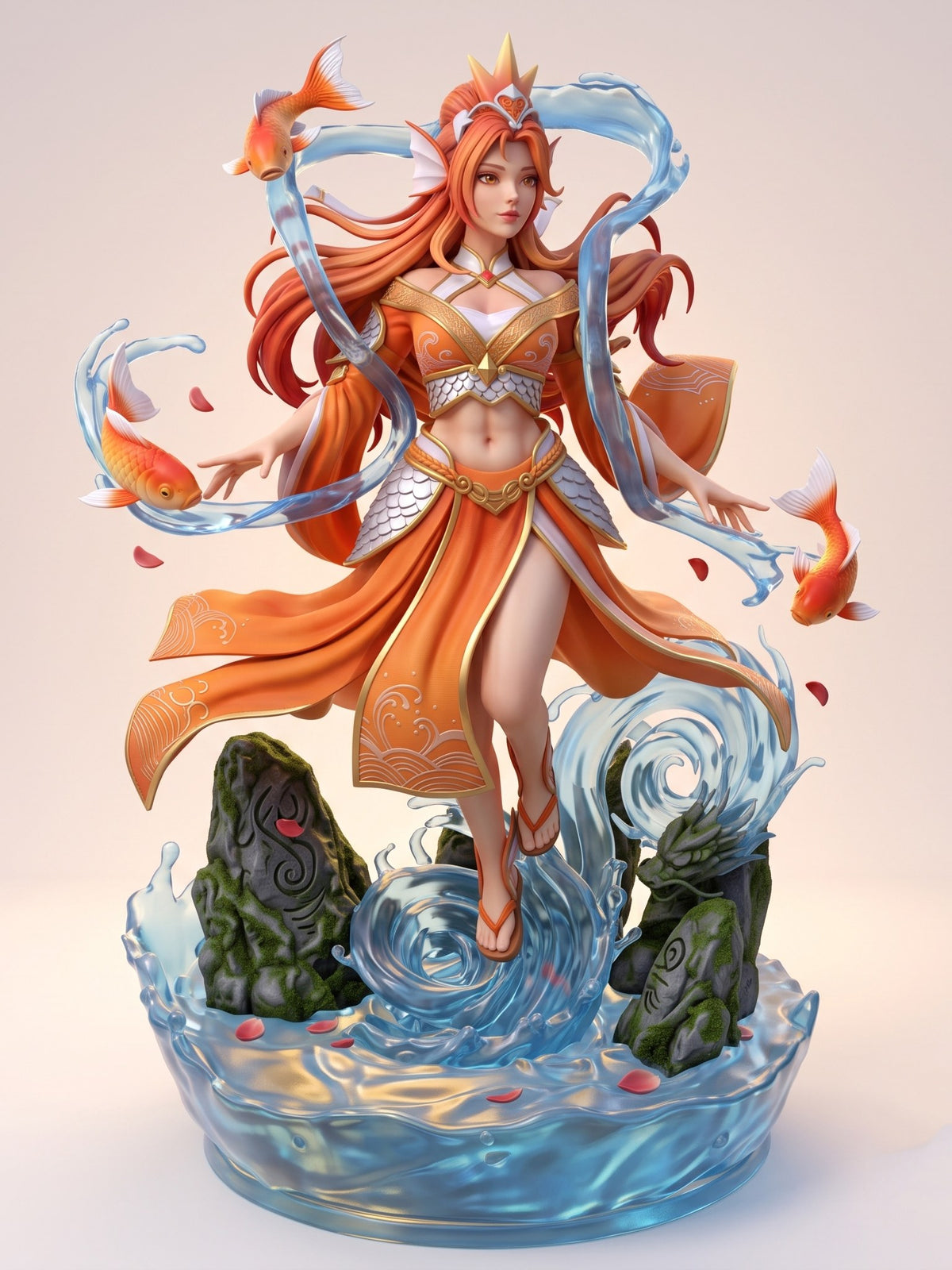 Magielle resin figure