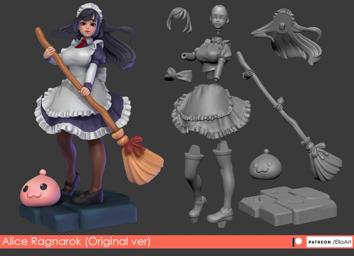 Alice (Ragnarok Online) resin figure