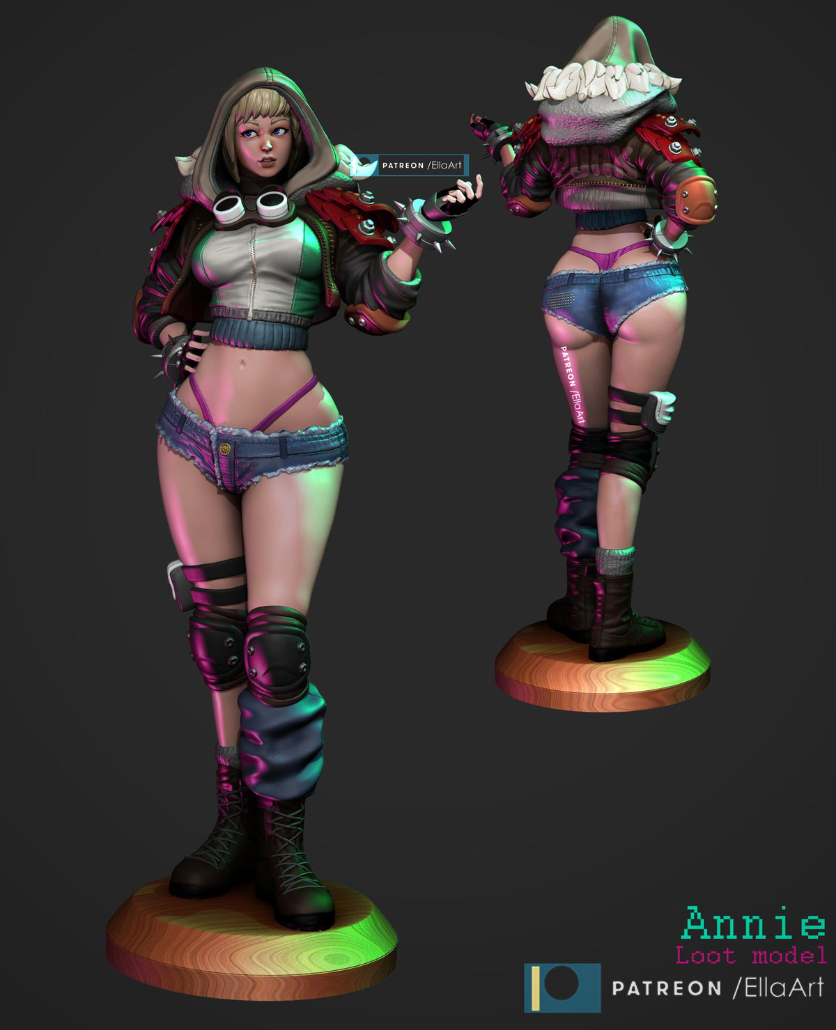 Annie resin figure