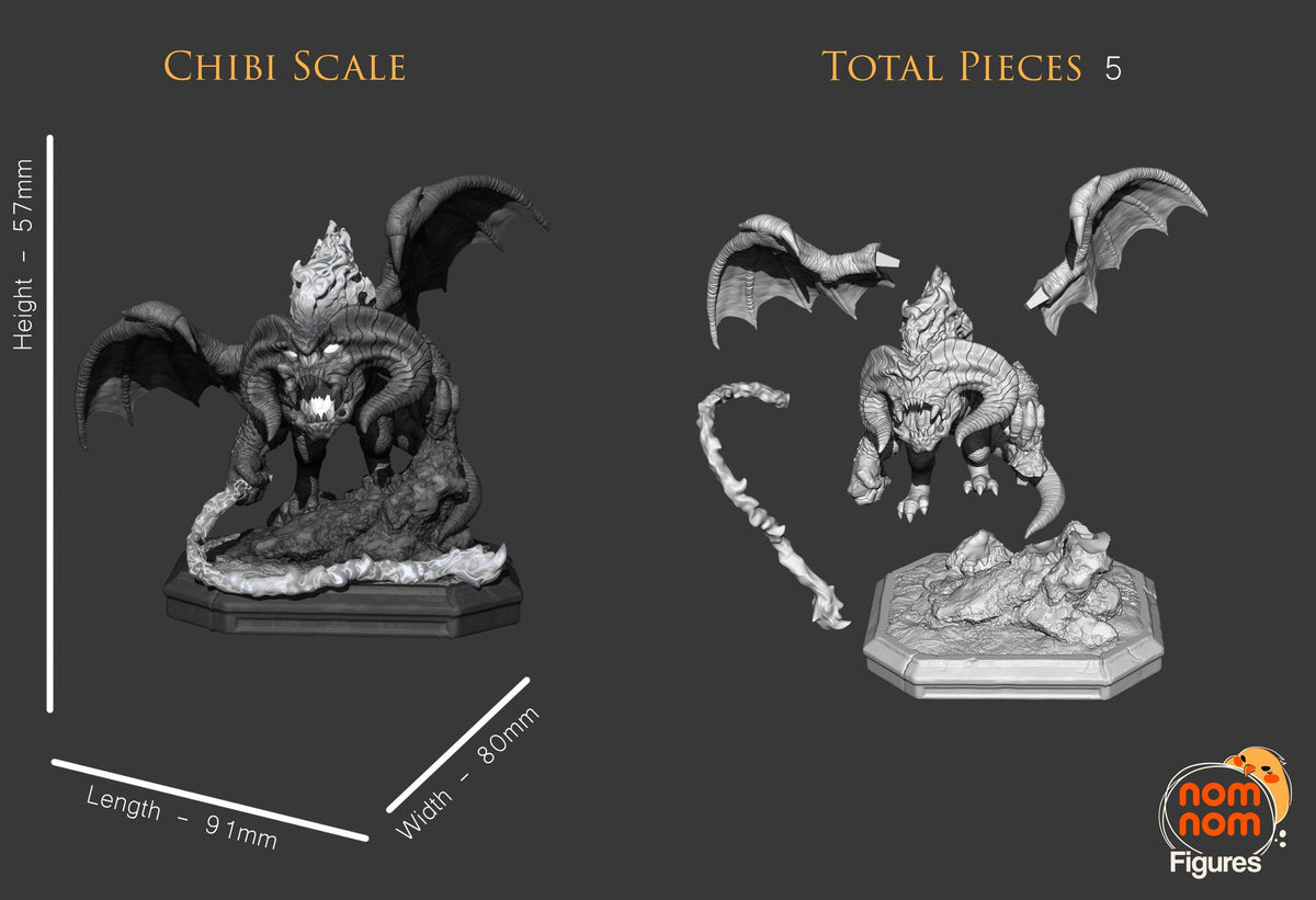 Chibi Balrog resin figure
