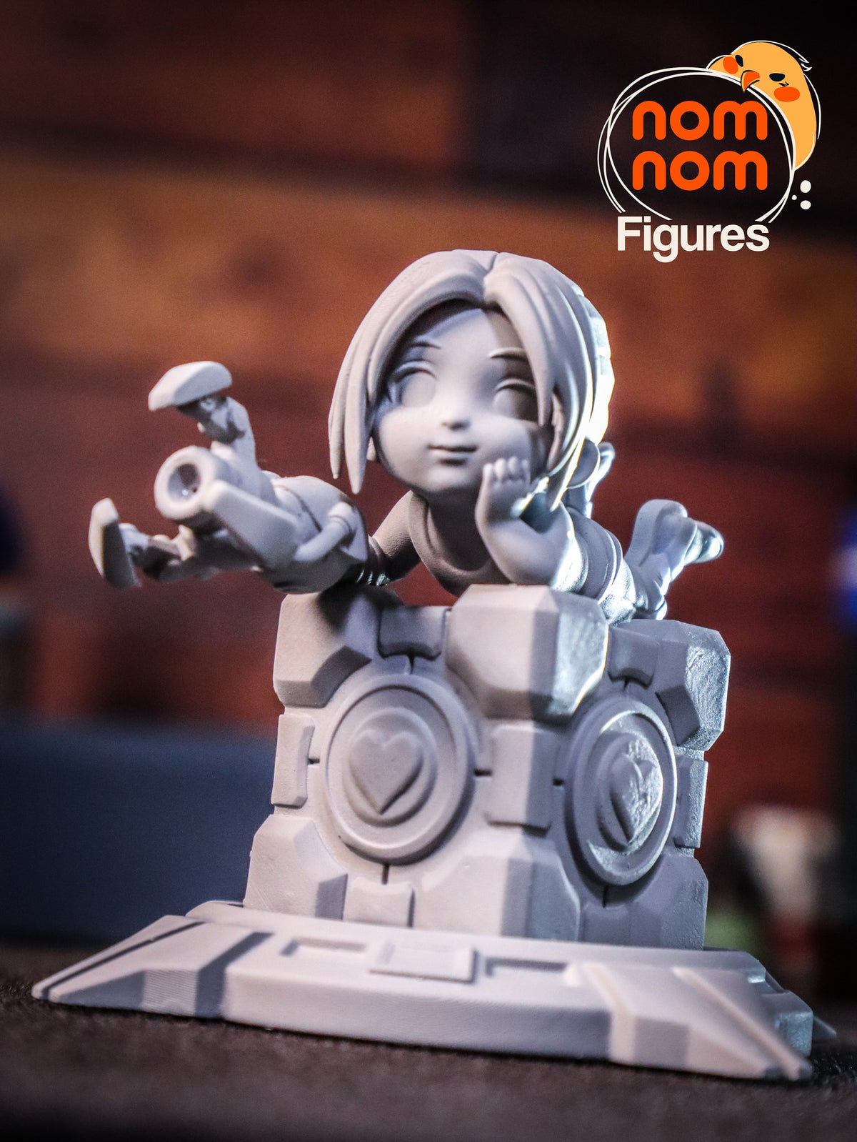 Chibi Chell resin figure
