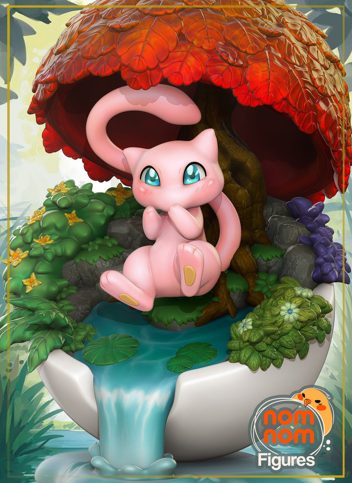 Chibi Mew resin figure