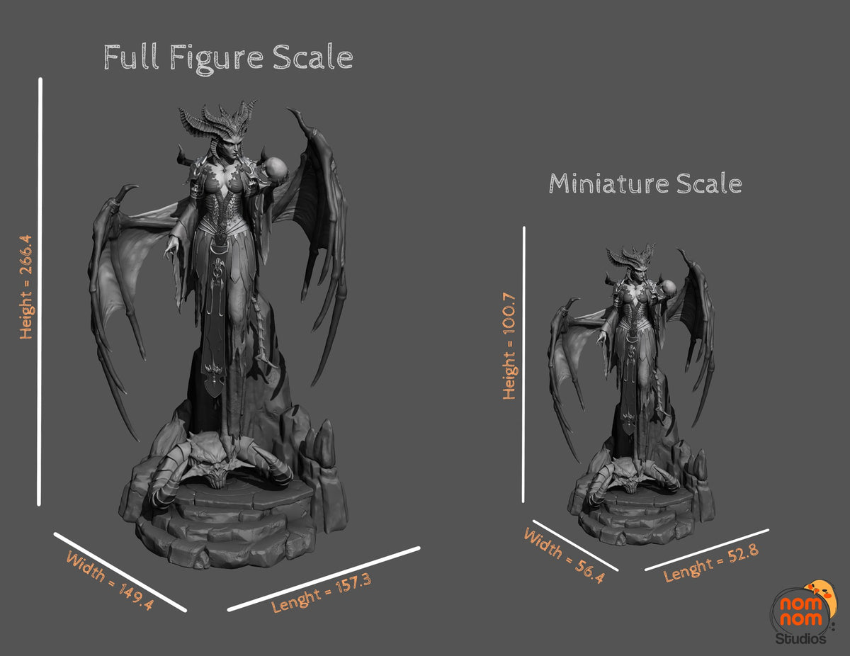 Lilith resin figure