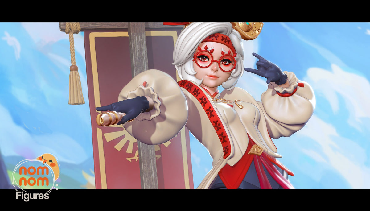 Purah resin figure