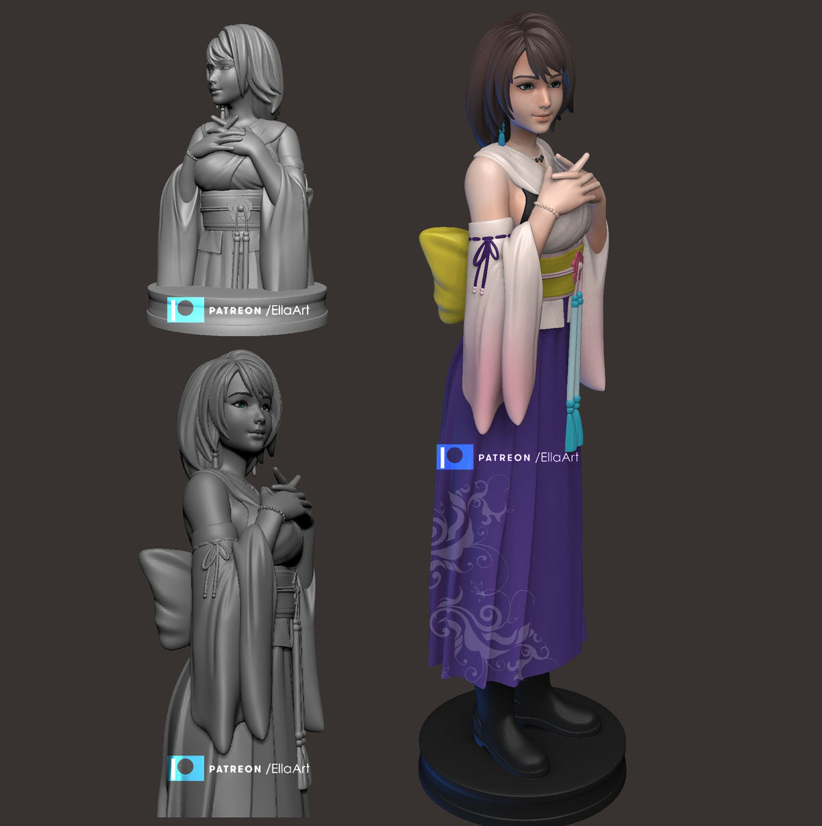 Yuna (Standing Pose) resin figure