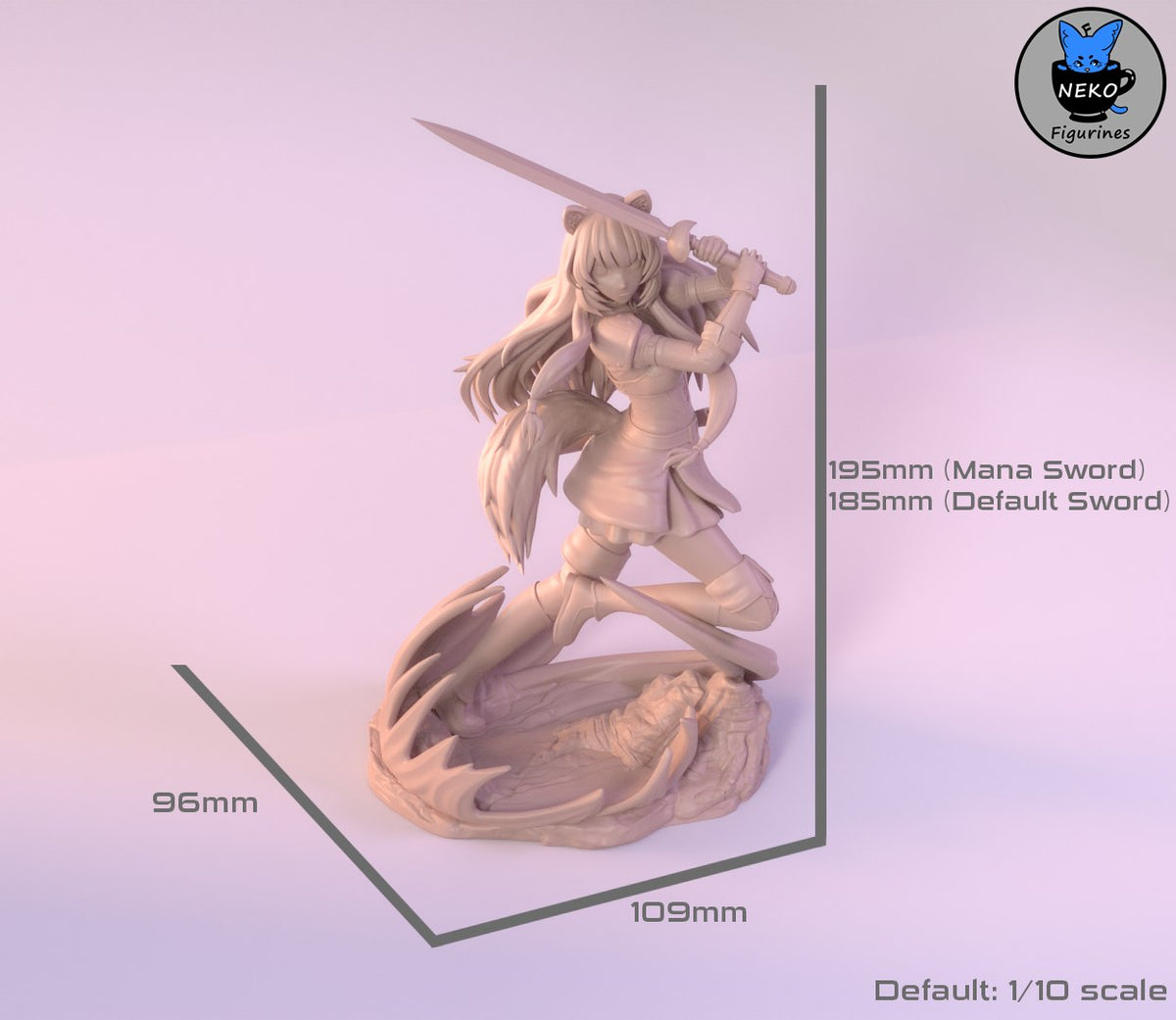 Raphtalia resin figure