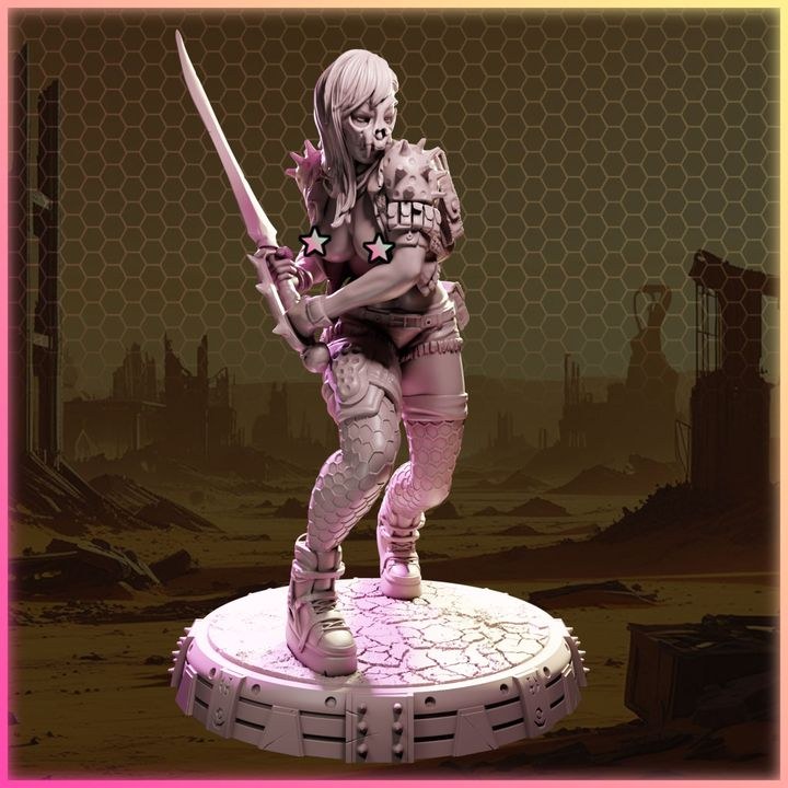 Rhayne Drakar resin figure