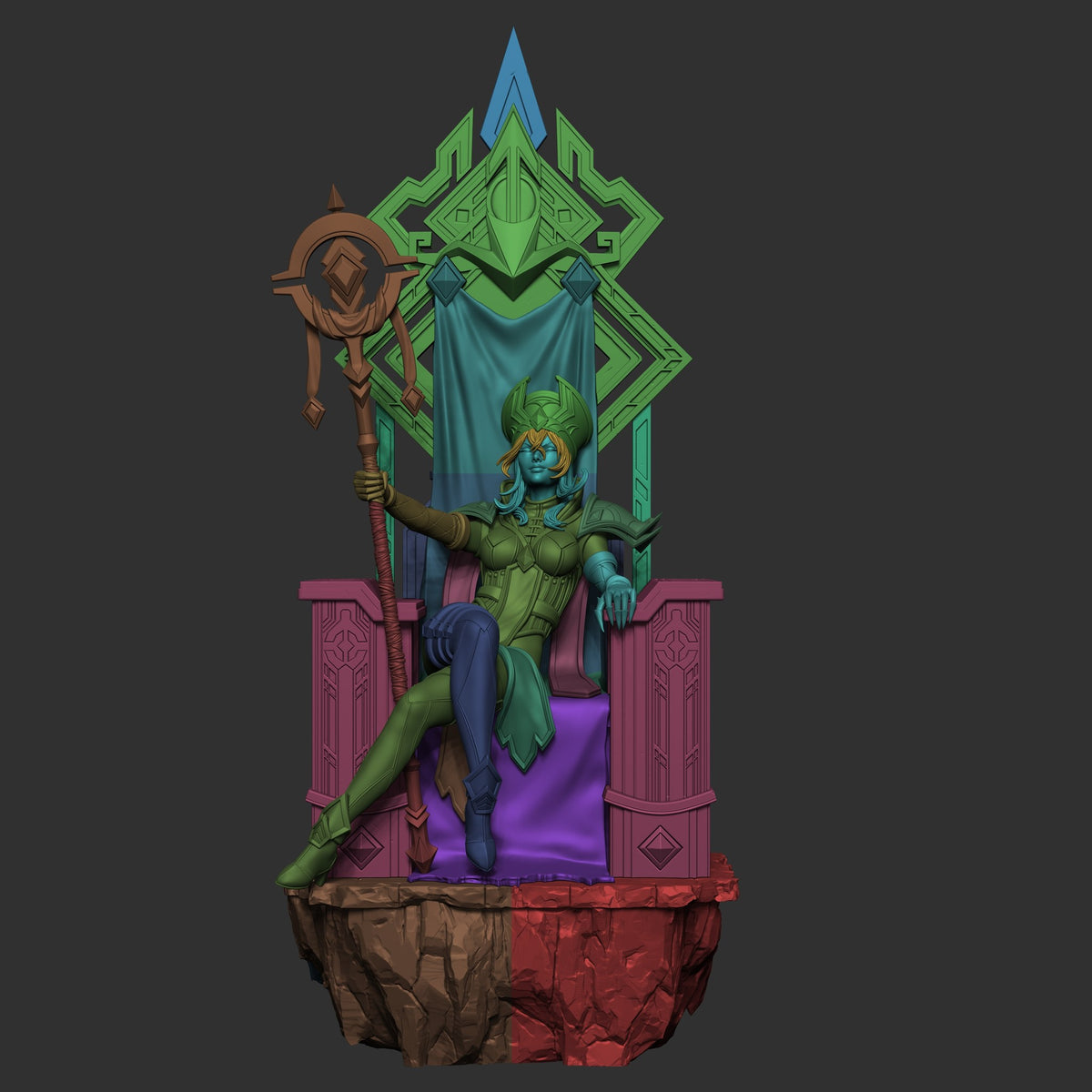 Sally Whitemane resin figure