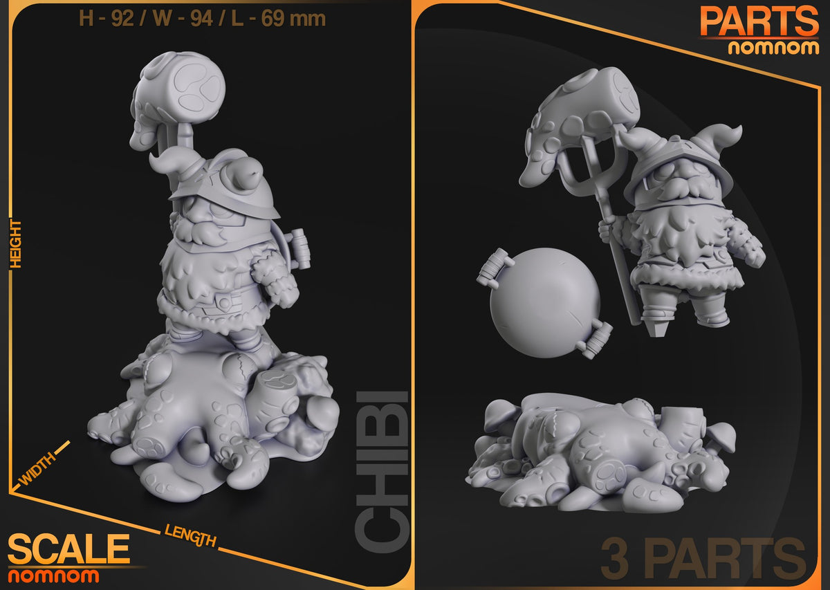 Chibi Senshi resin figure