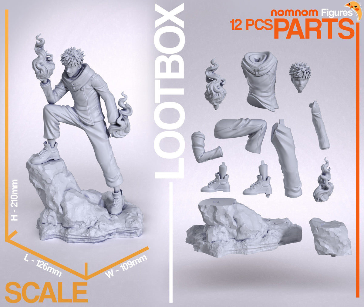 Yuji Itadori resin figure