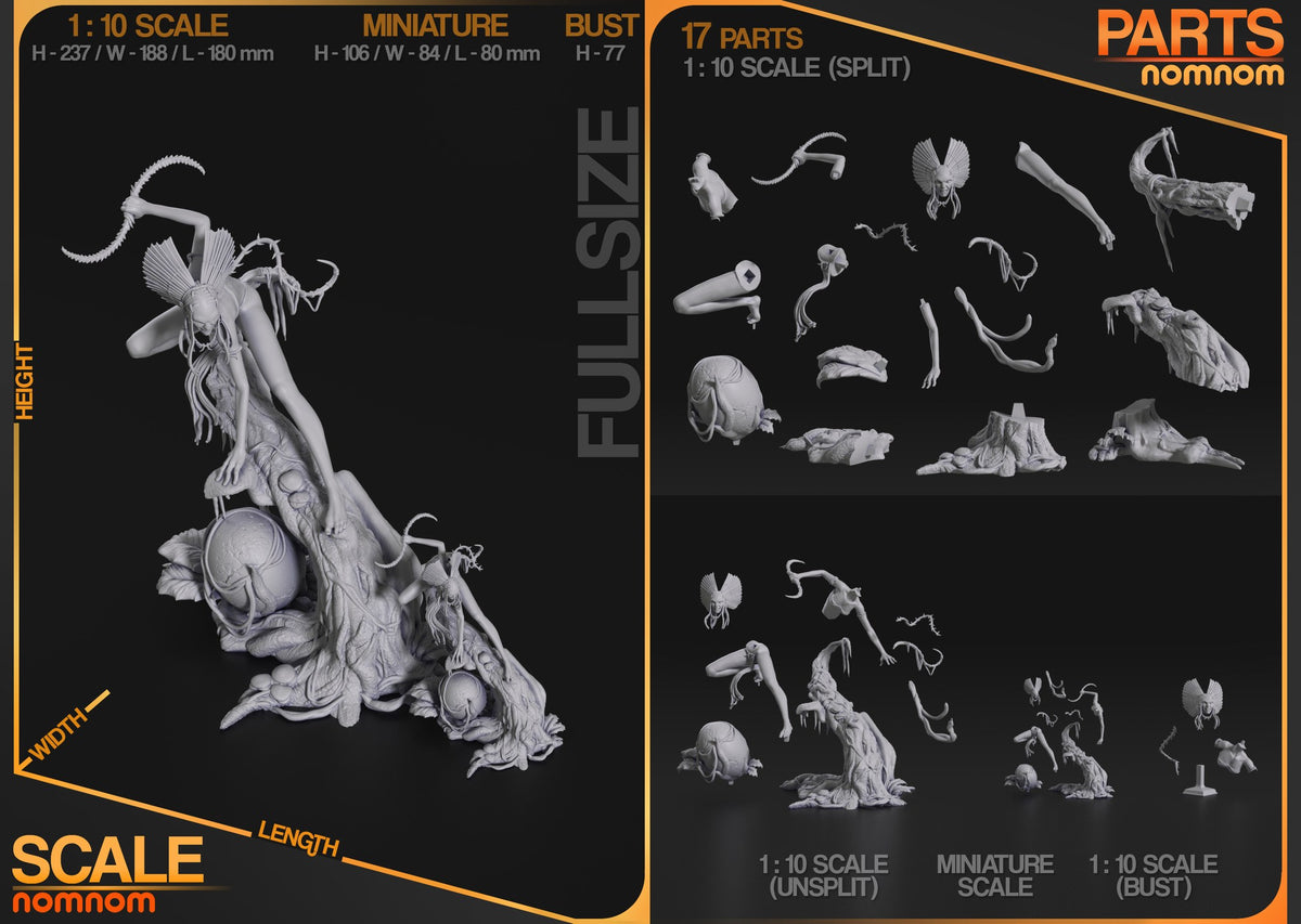 Varang resin figure