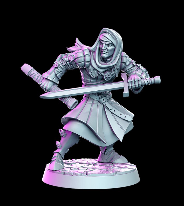 Count Giobaldo resin figure