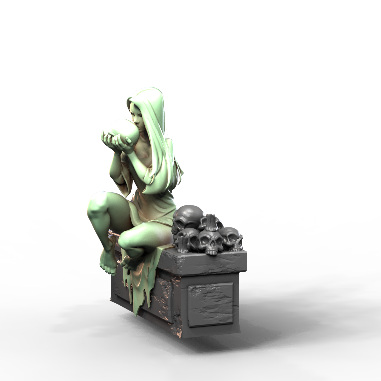BEAST_MASTERS_02 resin figure
