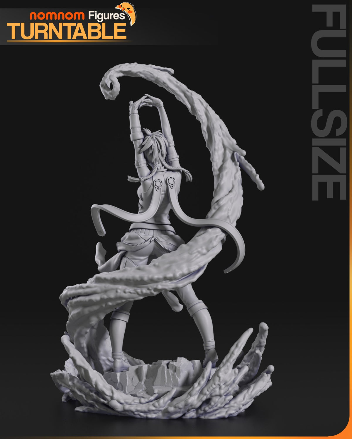 Rikku resin figure