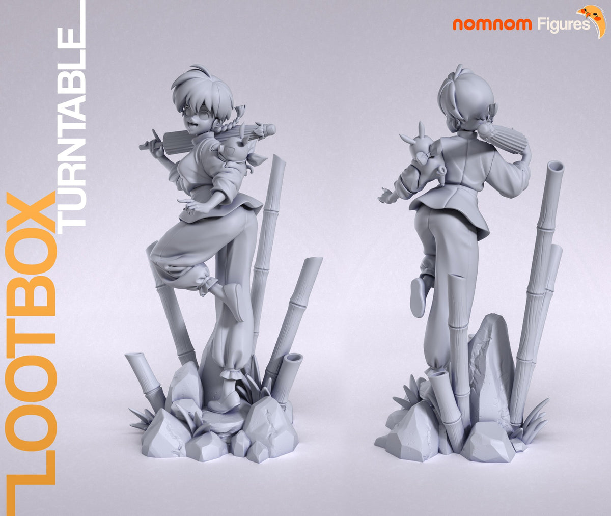 Ranma Saotome resin figure