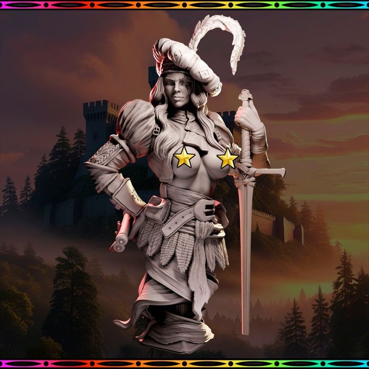 Vaelindra resin figure