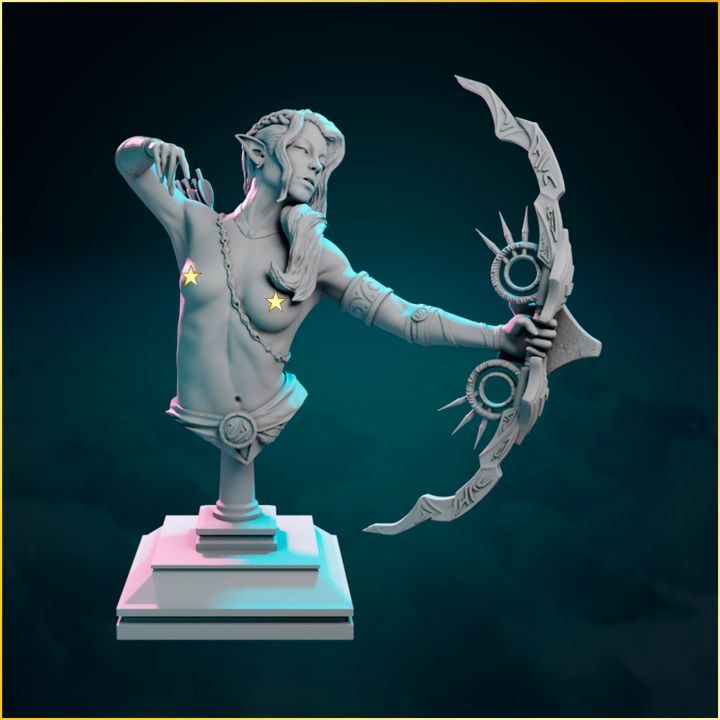 Aura resin figure
