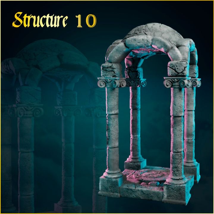 Structure 10 resin figure