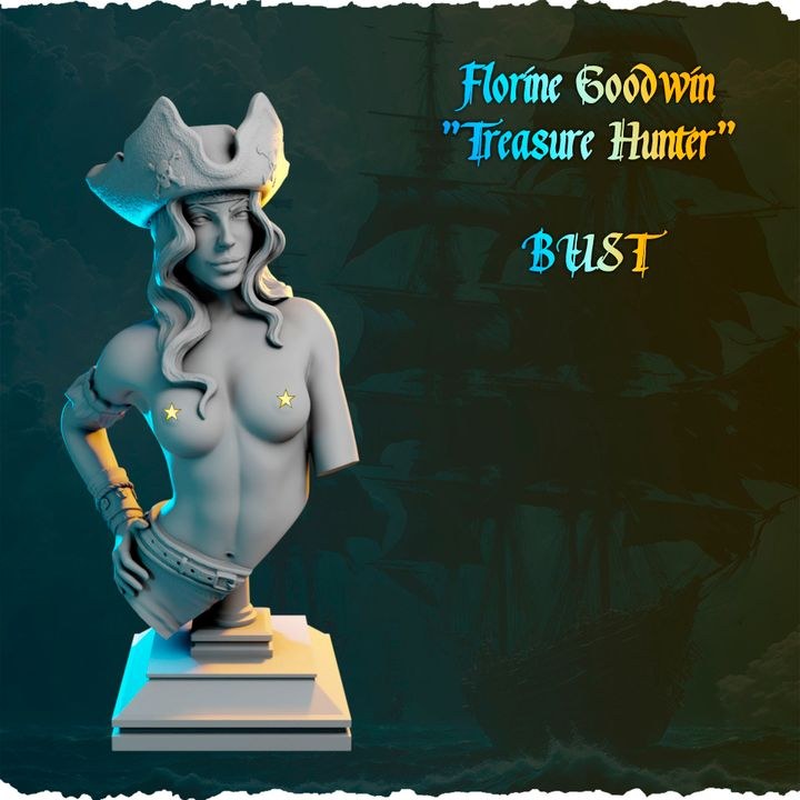 Florine Goodwin resin figure