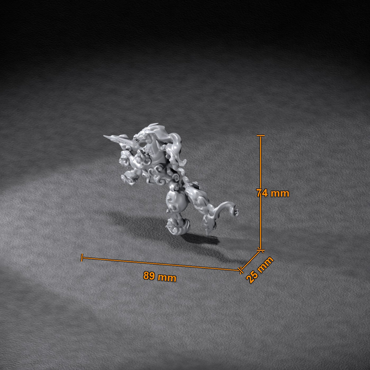 Windstallion resin figure