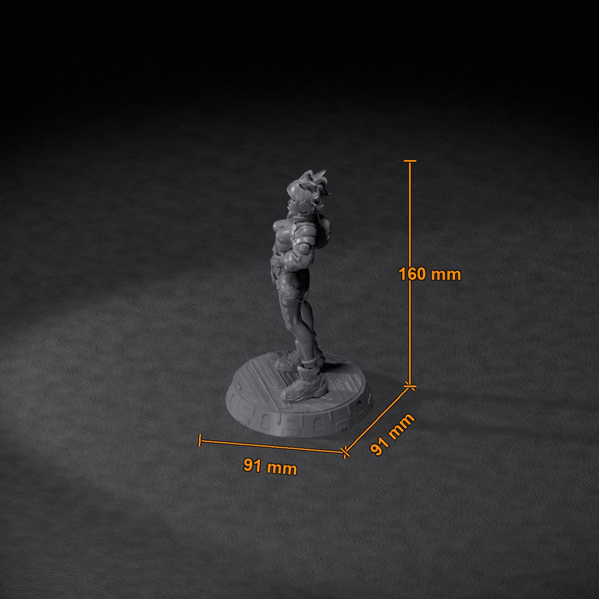 Kaylove resin figure