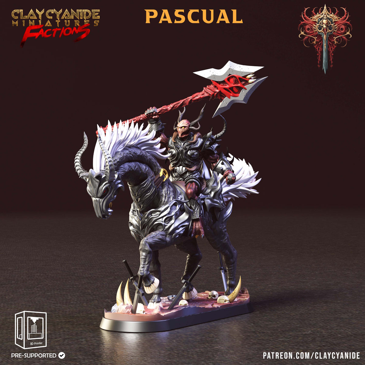 Pascual - Clay Cyanide Miniatures resin figure