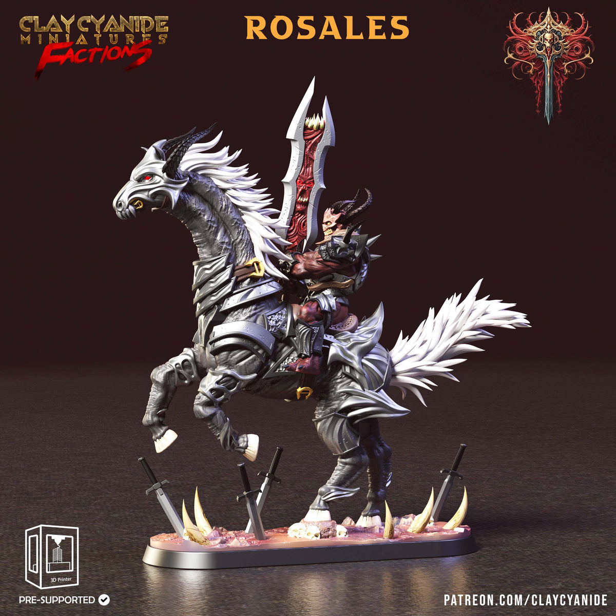 Rosales - Clay Cyanide Miniatures resin figure