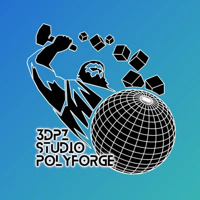 3DPZ Studio Polyforge logo