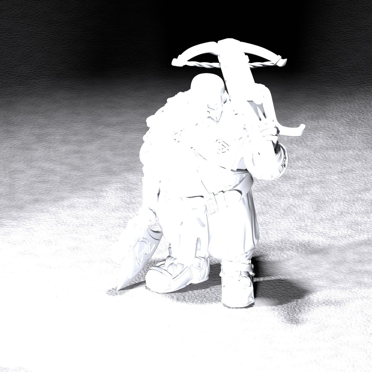 Ranger Dwarf resin figure