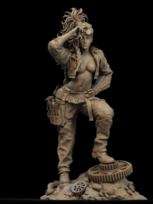 Gemma resin figure