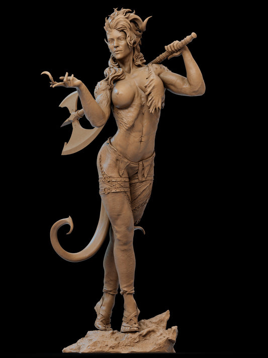 Karlach resin figure