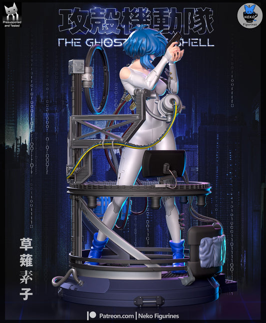Motoko Kusanagi resin figure