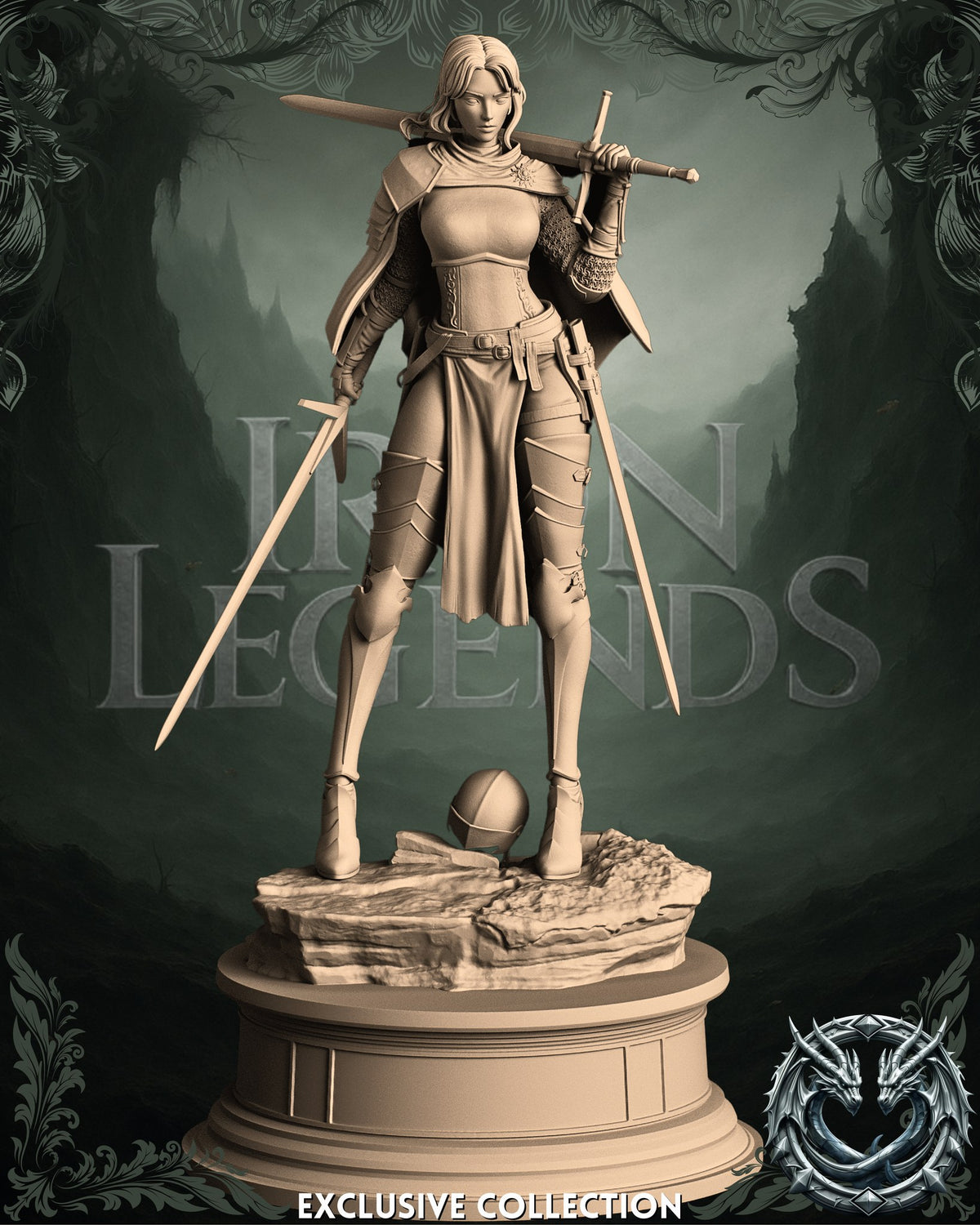 Lysara resin figure