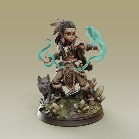 Teryn resin figure