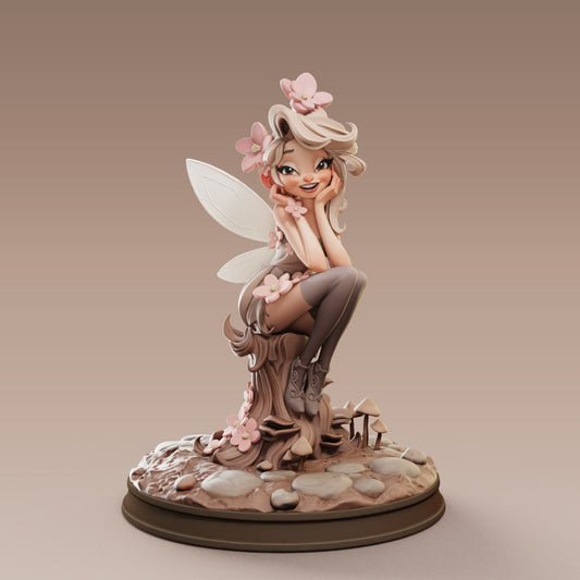 Lumi resin figure