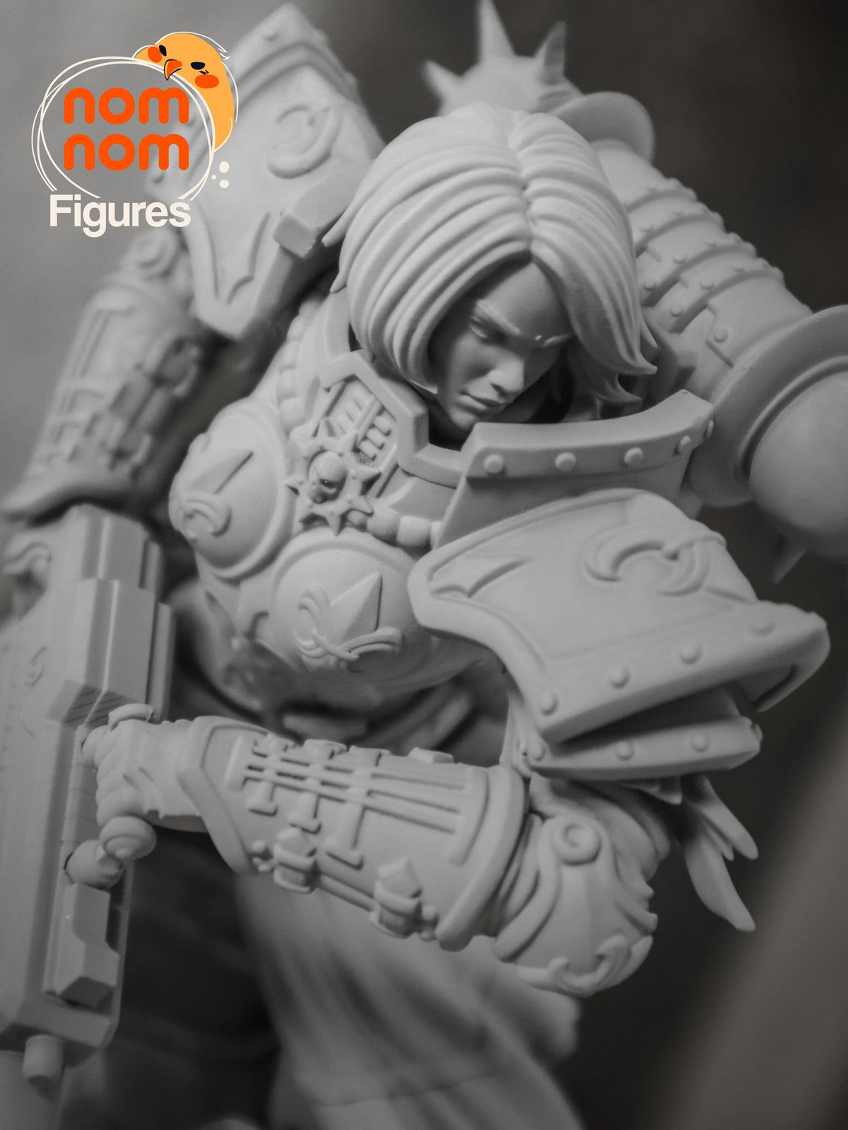 Warhammy Waifu resin figure