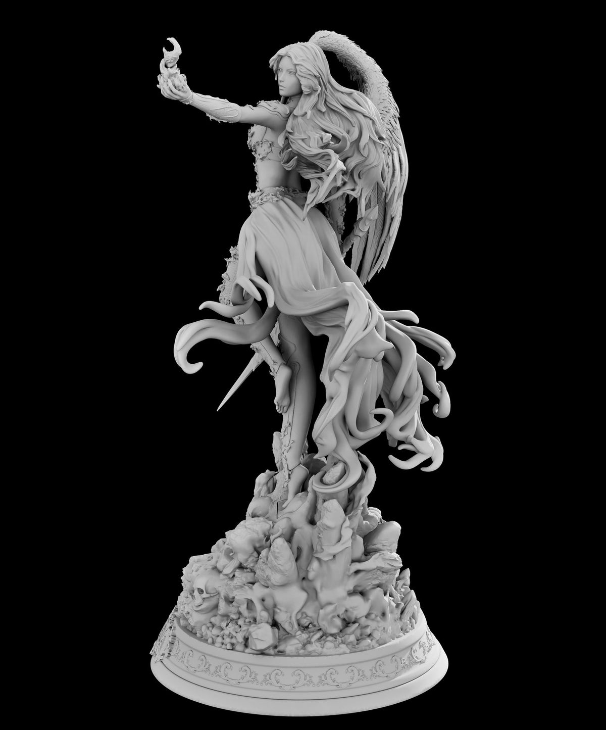 Dark Uriela resin figure