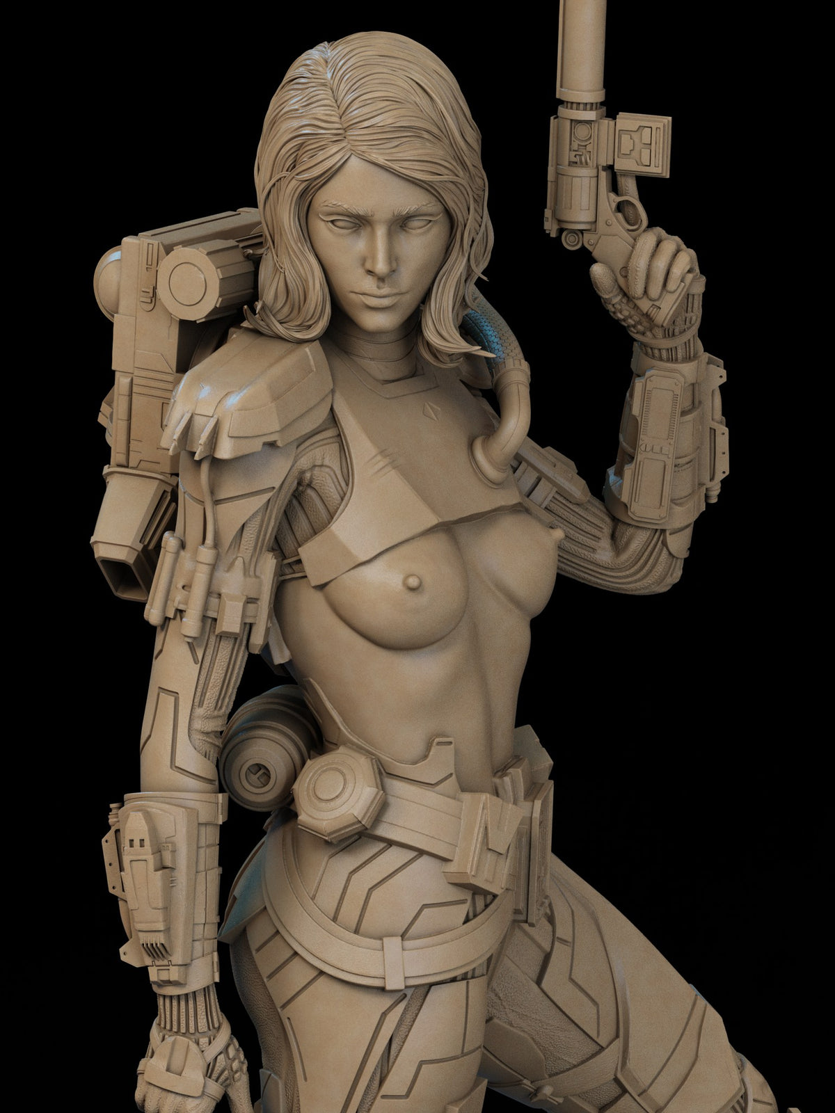 Shae Vizla resin figure