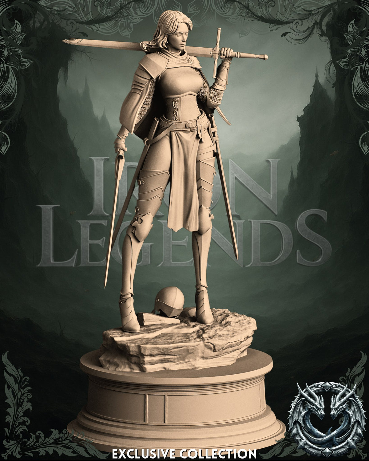 Lysara resin figure