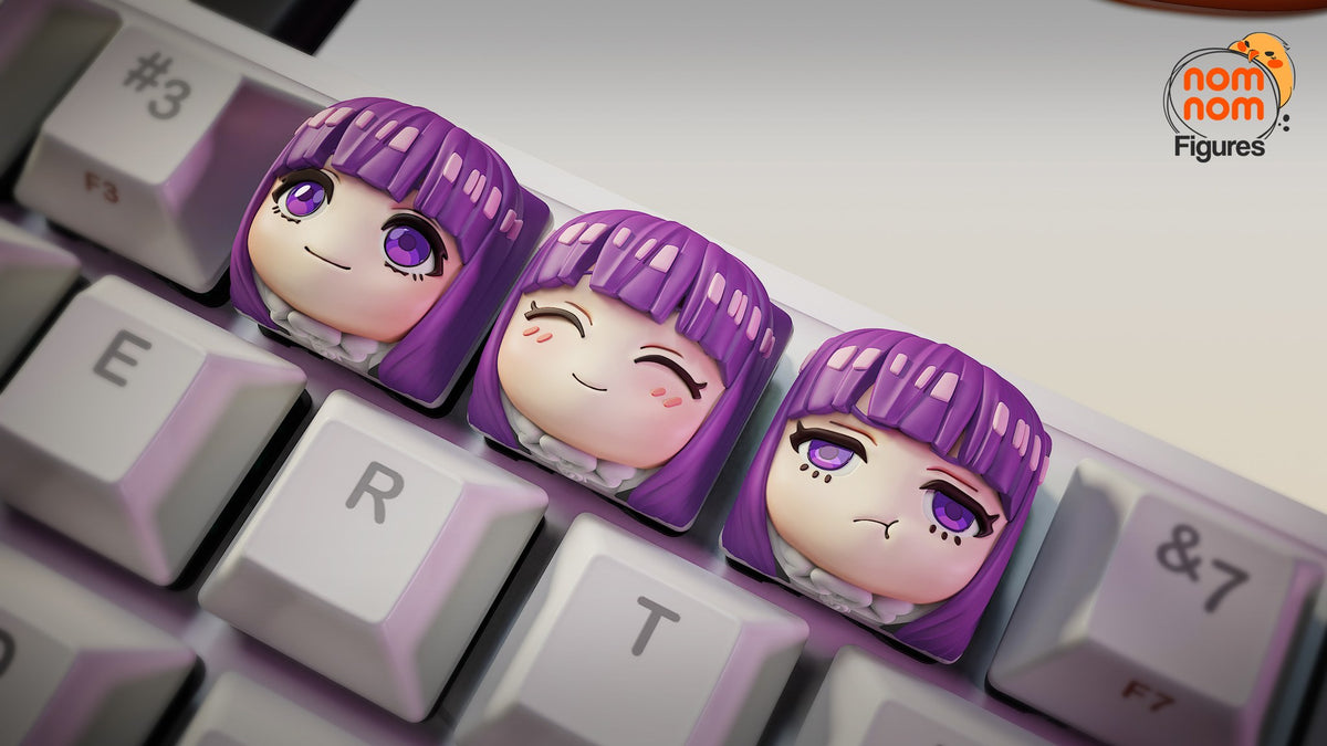 Fern Keycaps resin figure