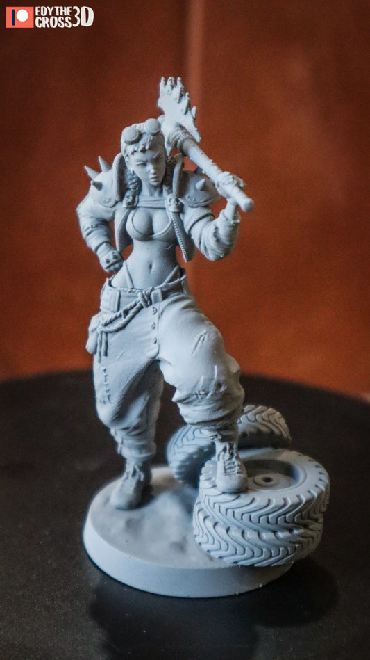 Tootsy Flower resin figure