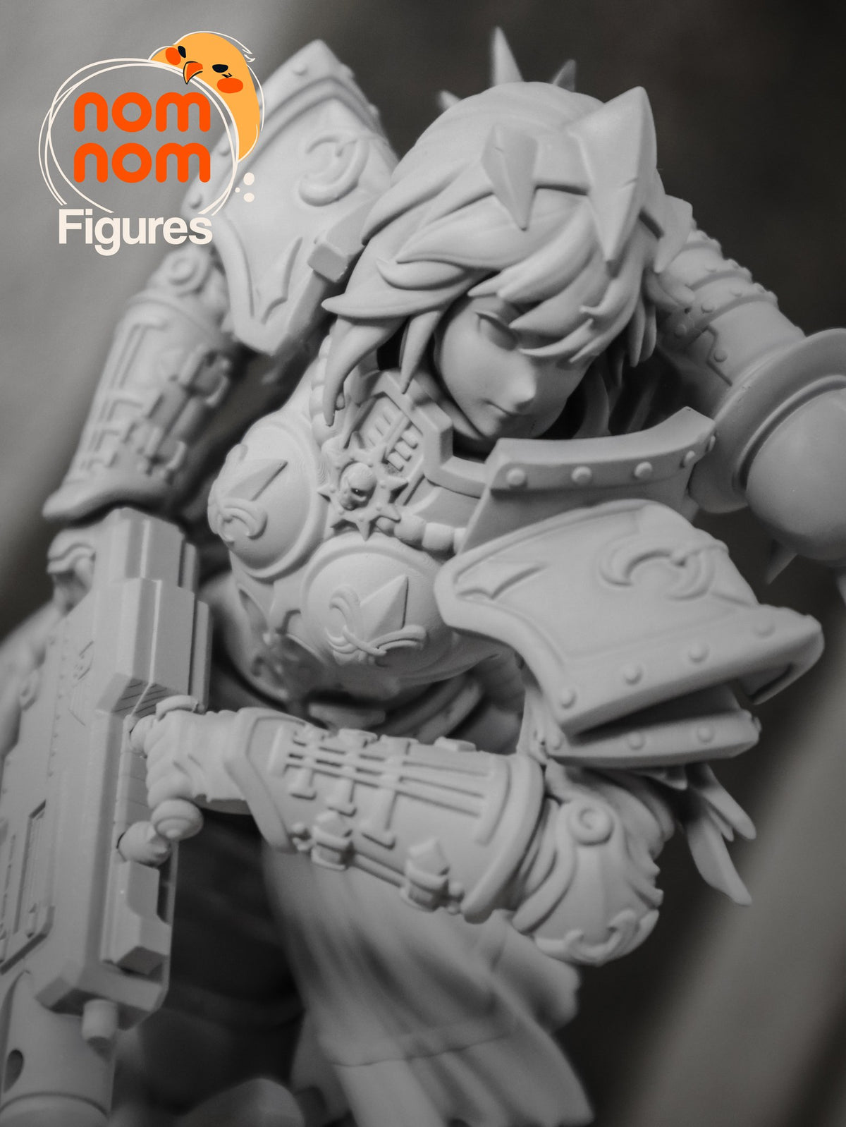 Warhammy Waifu resin figure