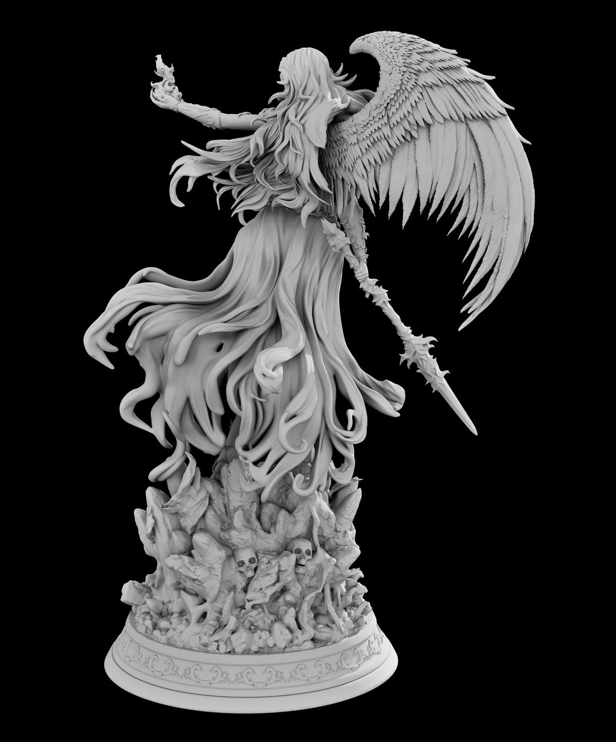 Dark Uriela resin figure