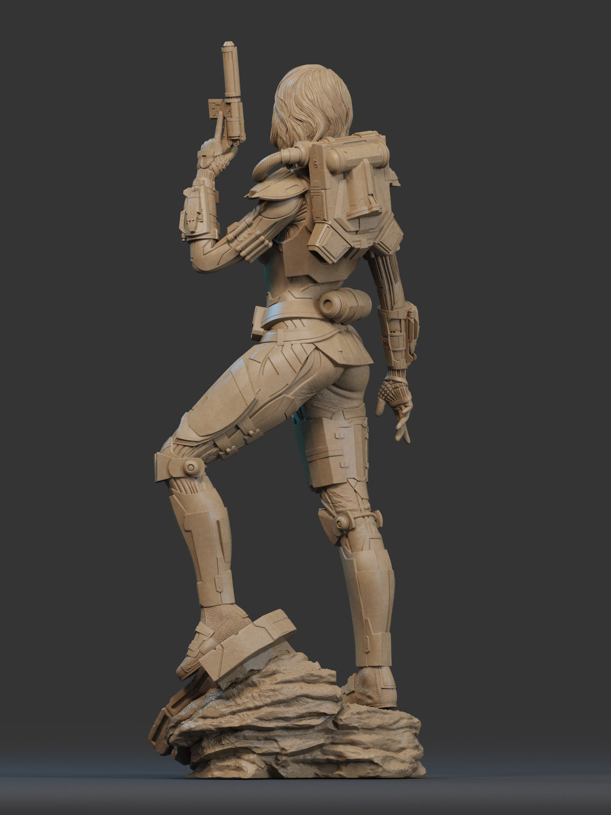 Shae Vizla resin figure