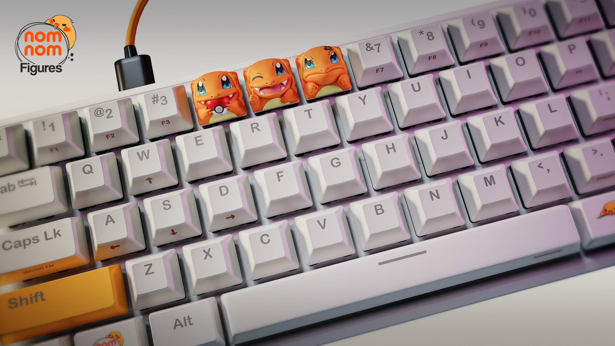 Charmander Keycaps resin figure
