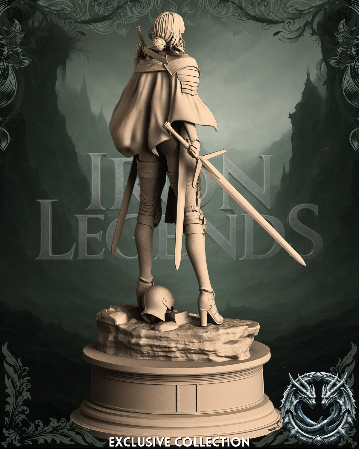 Lysara resin figure